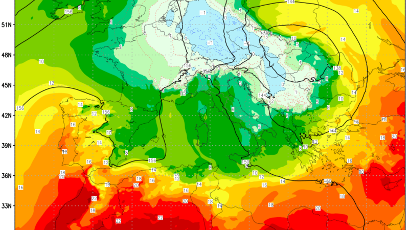 Temporali, vento, neve e crollo termico in arrivo