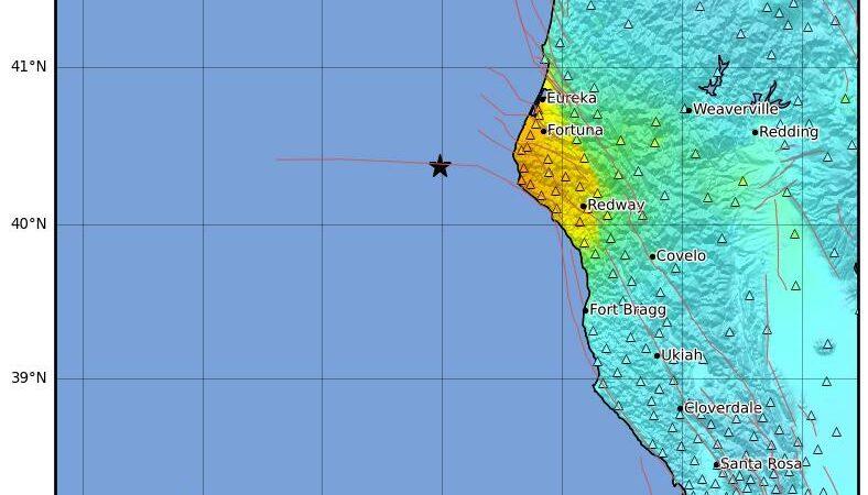 Terremoto di 7M vicino alla California